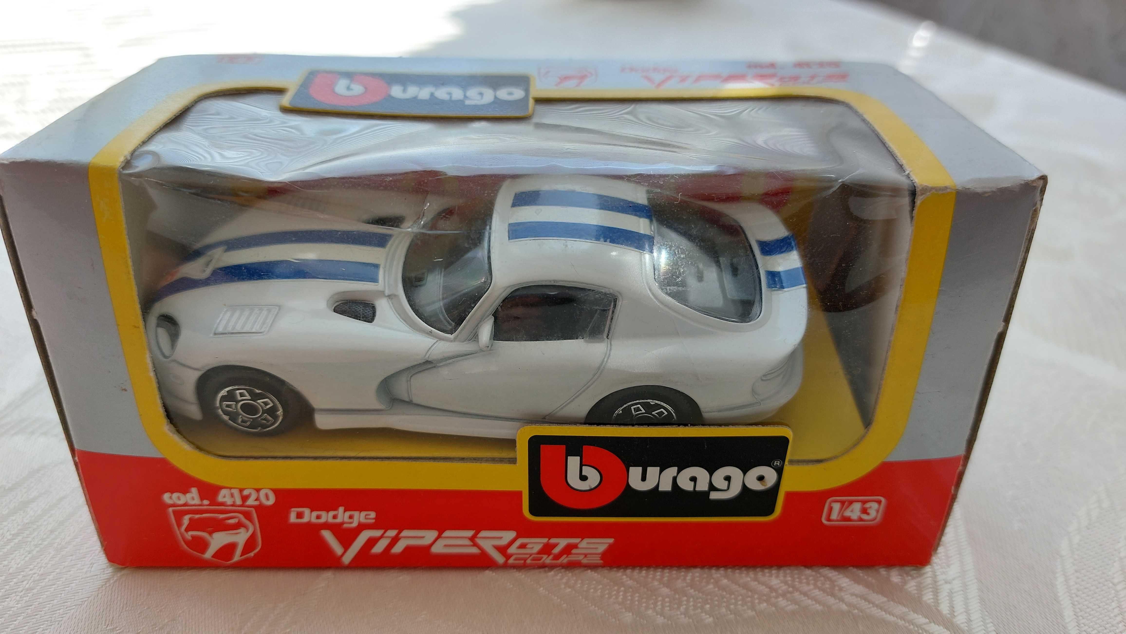 Масштабна модель Dodge Viper GTS coupe (1:43) Bburago cod.4120