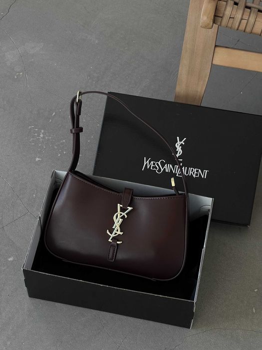 Сумка женская на плечо Yves Saint-Laurent Le 5 à 7 клатч черный Лоран