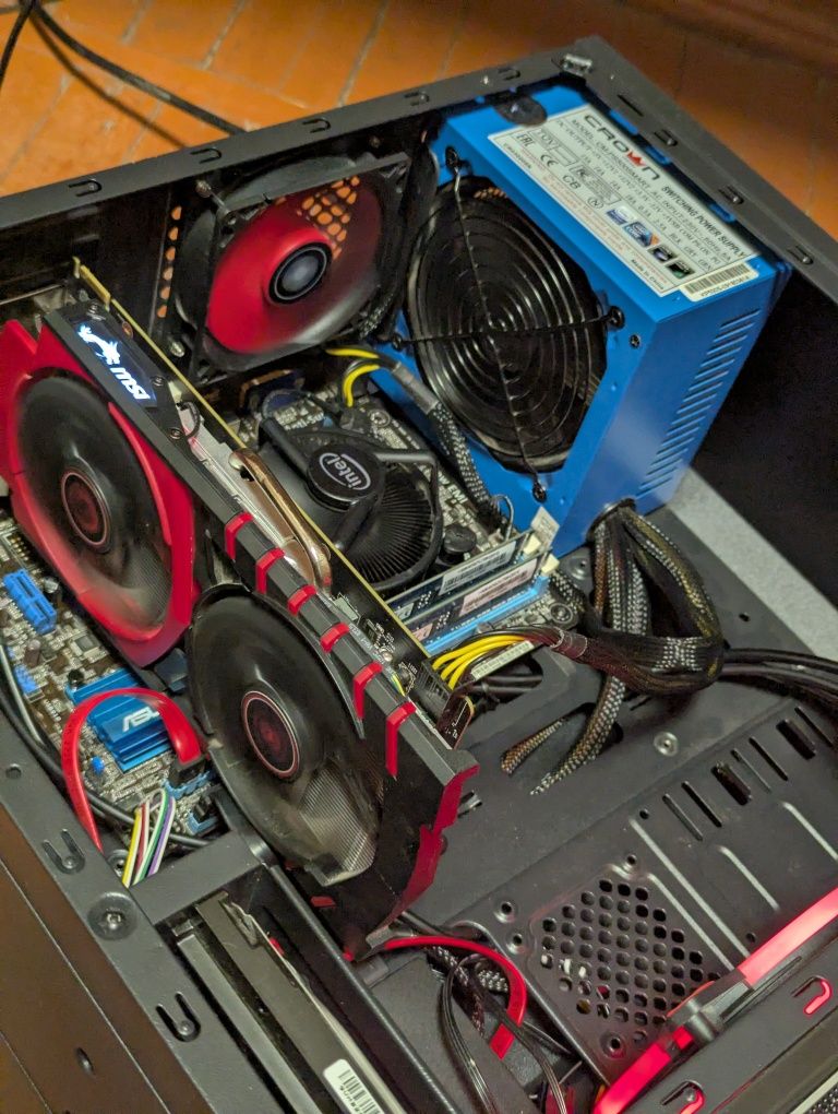 Комп'ютер (ПК) MSI R7 370, intel core i7, 16gb.