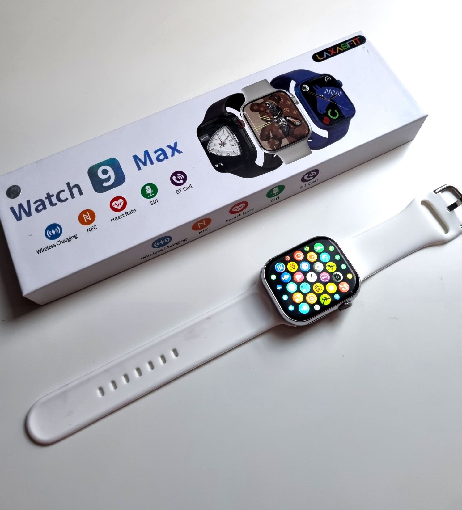 Smartwatch 9MAX biały