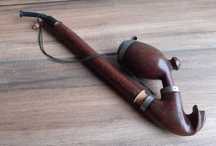 Cachimbo comprido em madeira vintage BRUYERE GARANTIE