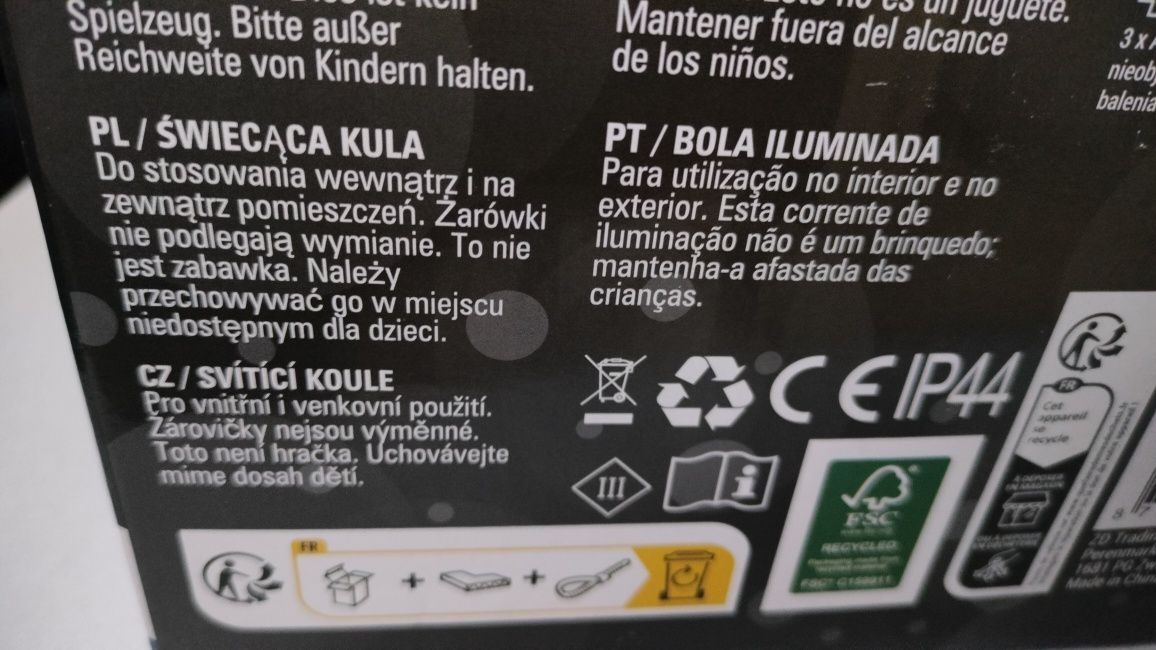 Kula świetlna LED