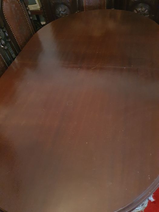 Mesa sala e 8 cadeiras