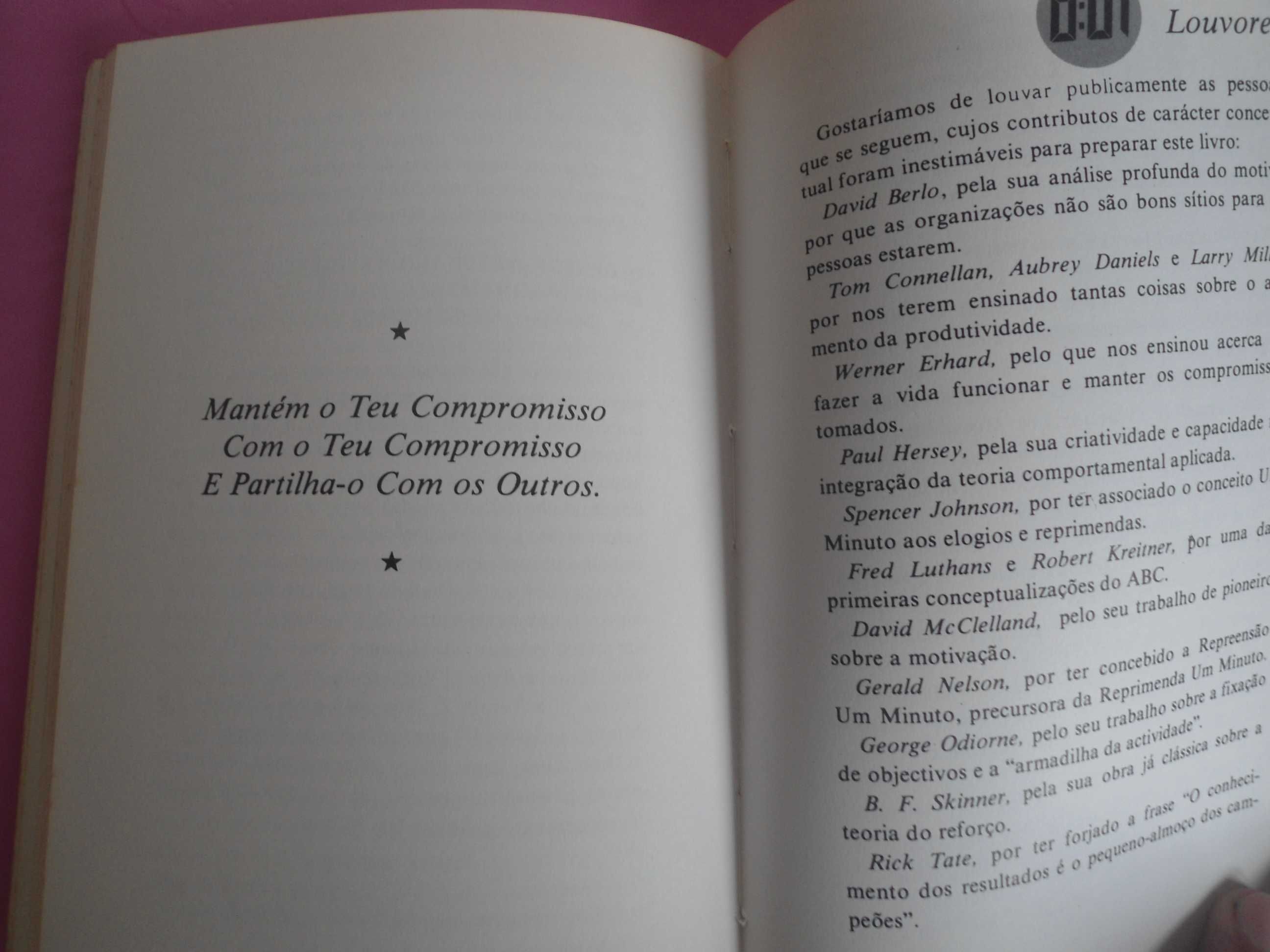 O Gestor Um minuto em ação por Kenneth Blanchard/Robert Lorber