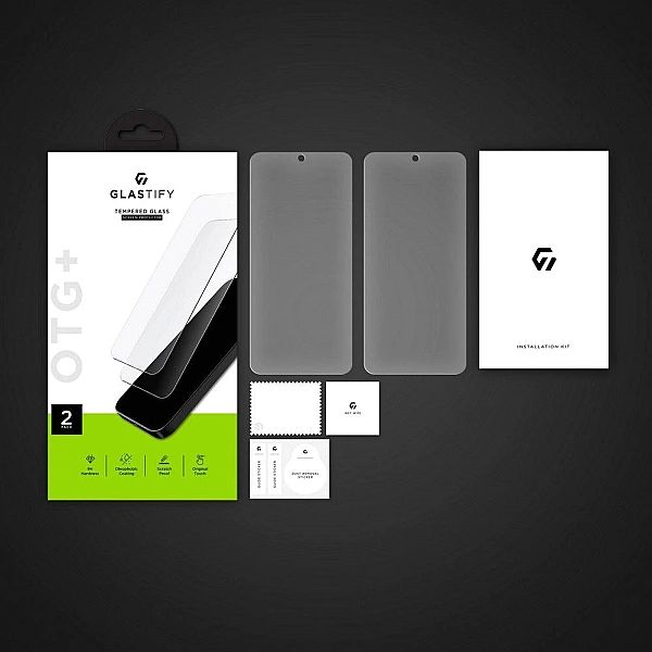 2x Szkło Hartowane Glastify Otg+ do Samsung Galaxy S21 Fe
