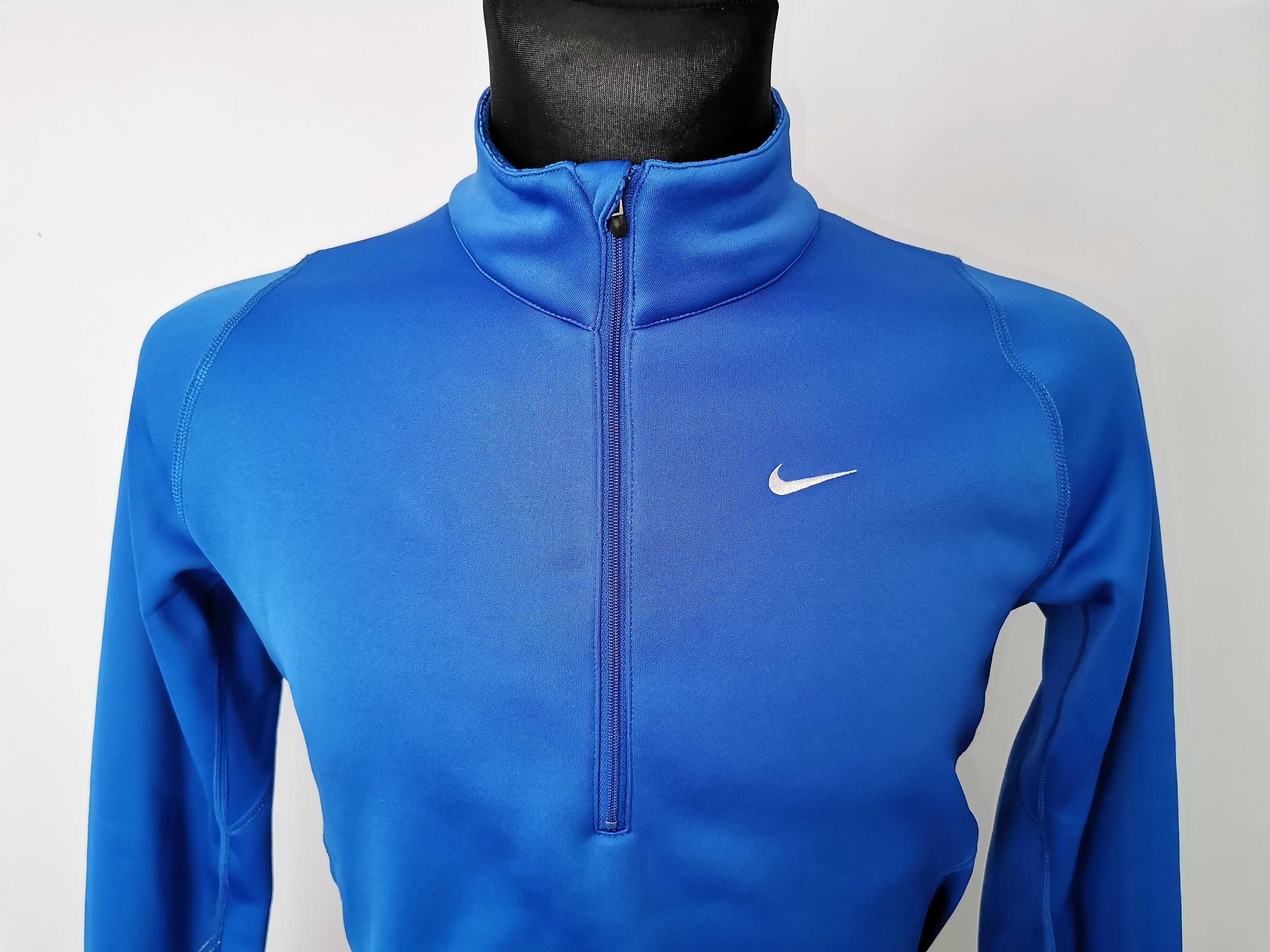 NIKE THERMA-FIT 1/4 Zip Top - Męska Bluza do Biegania S