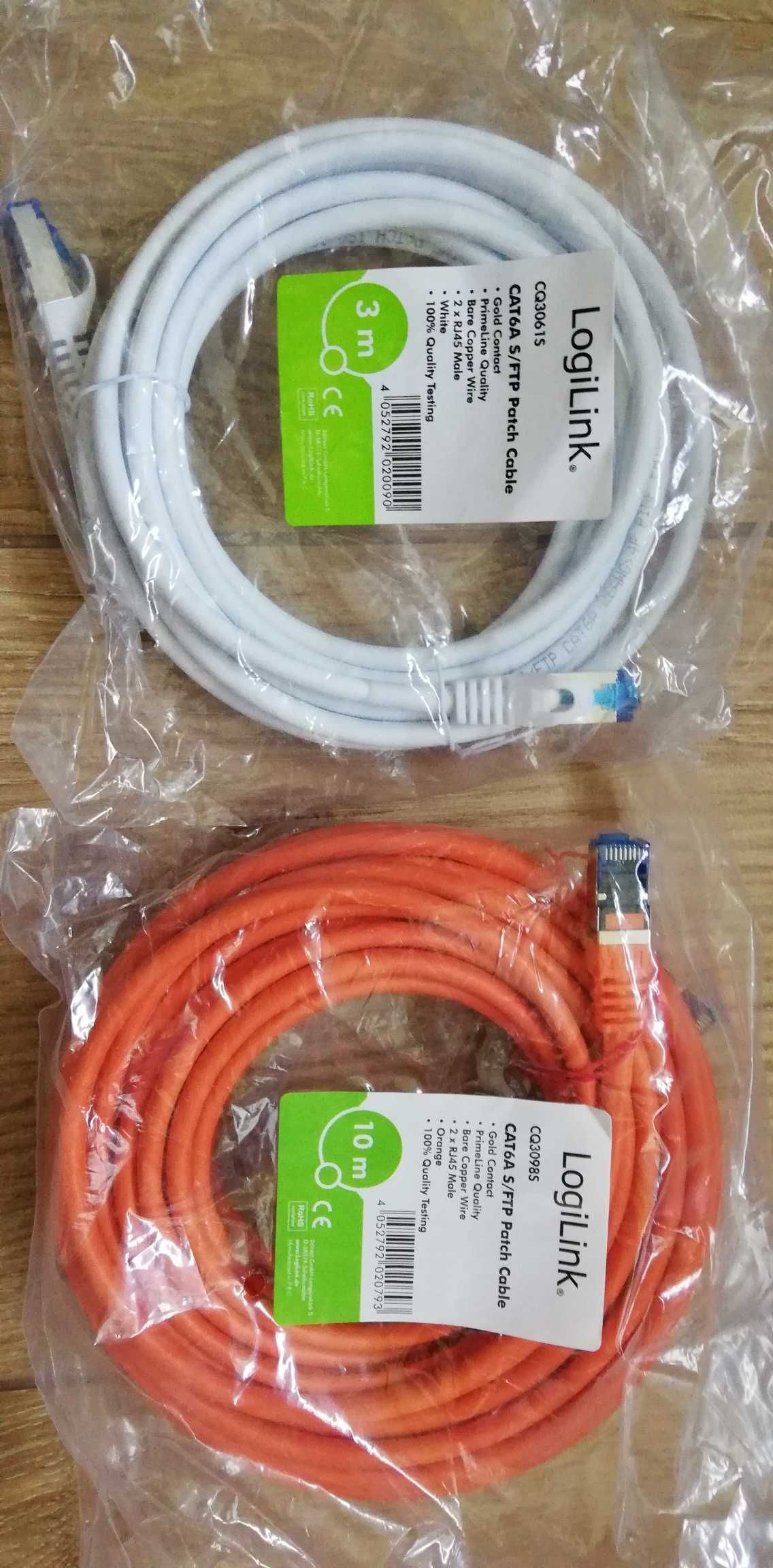 kabel sieć rj 45 10m kat 6a