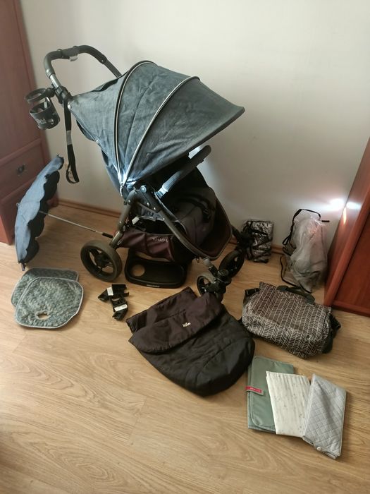 Wózek spacerówka valco Snap 4 + śpiworek, adaptery