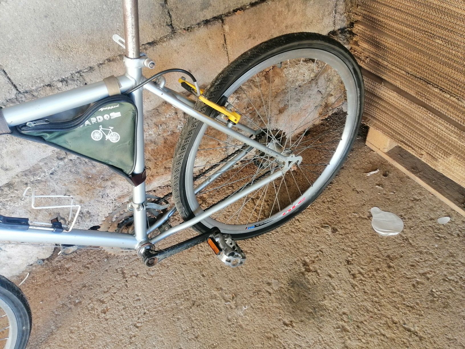 Bicicleta de estrada kalloy alumínio vintage