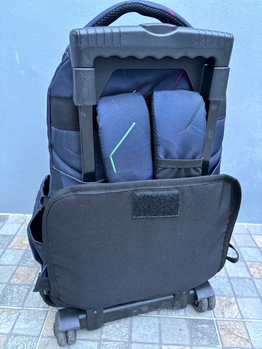 Mochila escolar com rodas