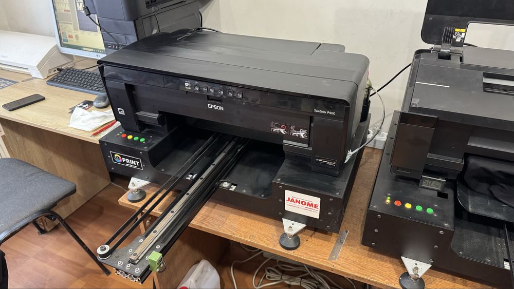 Продам текстильный принтер на базе epson p400 dx5