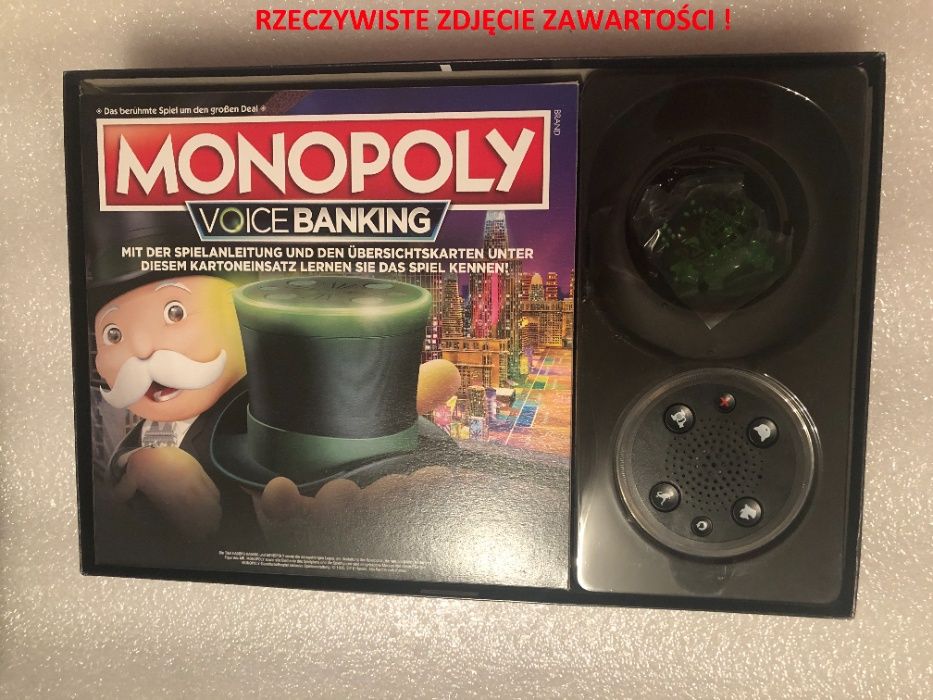 HASBRO E4816GC2 Monopoly Voice Banking j. niem.