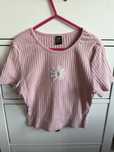 Top Shein z kwiatkiem XXS S