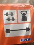 Conjunto de halteres 4 em 1. Total de 20kg