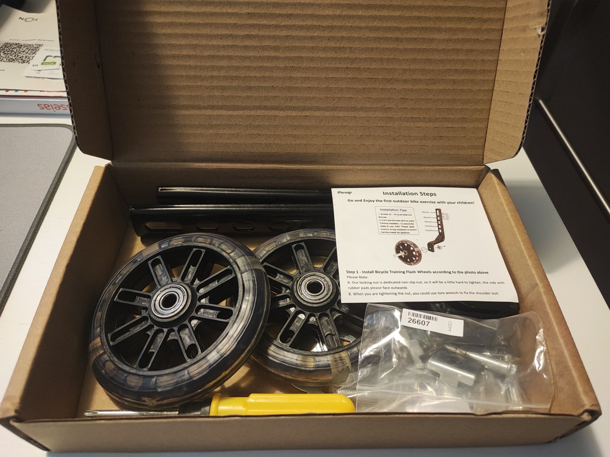 Kit de Rodas de bicicleta infantil Universal