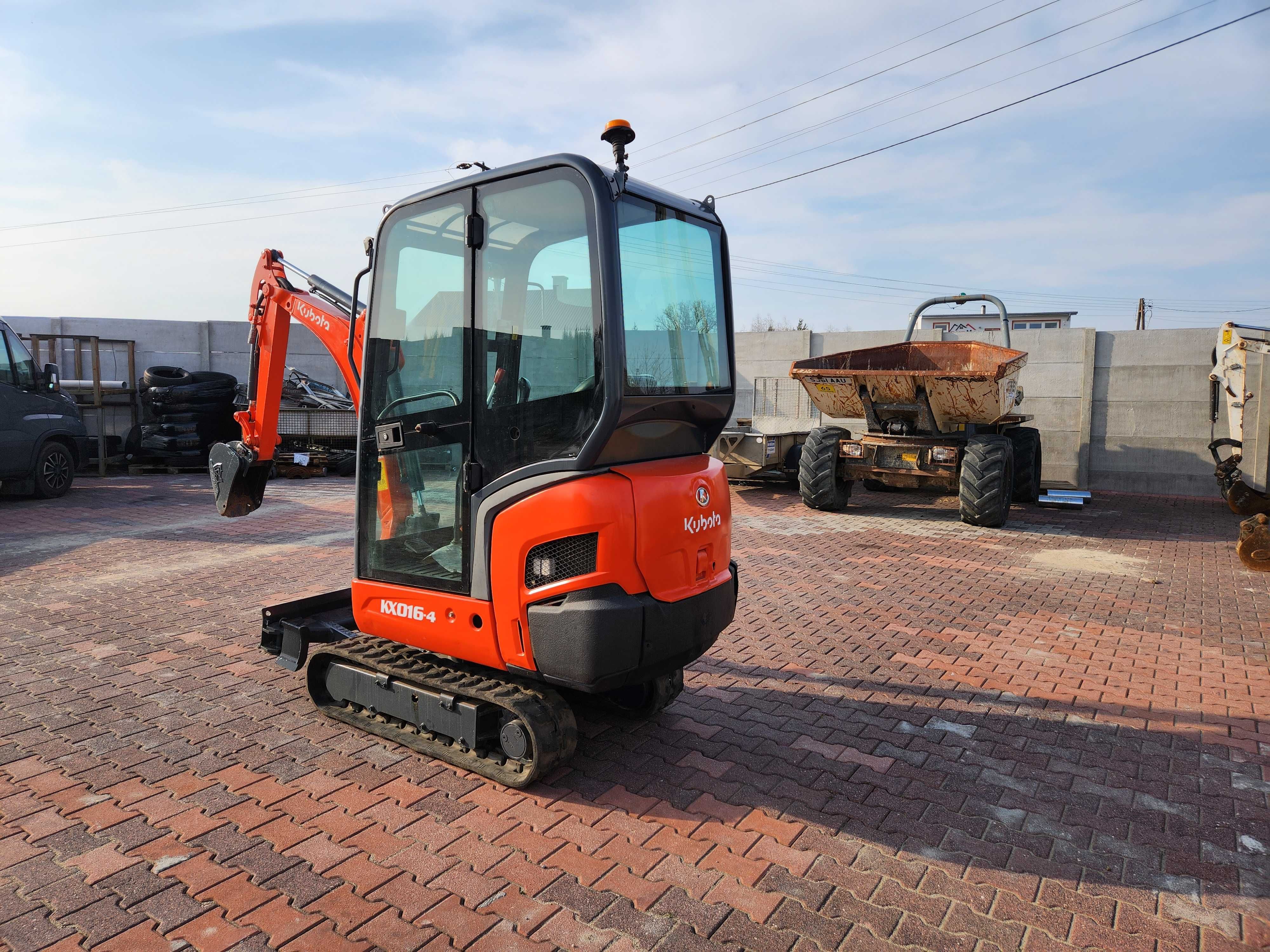 minikoparka mini koparka kubota kx16 jcb caterpillar bobcat yanmar