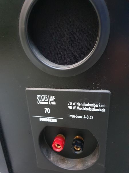 Kolumny STATUS LINE 70/90W 4-8 Ohm monitory ładne Dobór Audio
