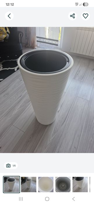 Doniczki jak Nowe.Cena za 1 sztukę.