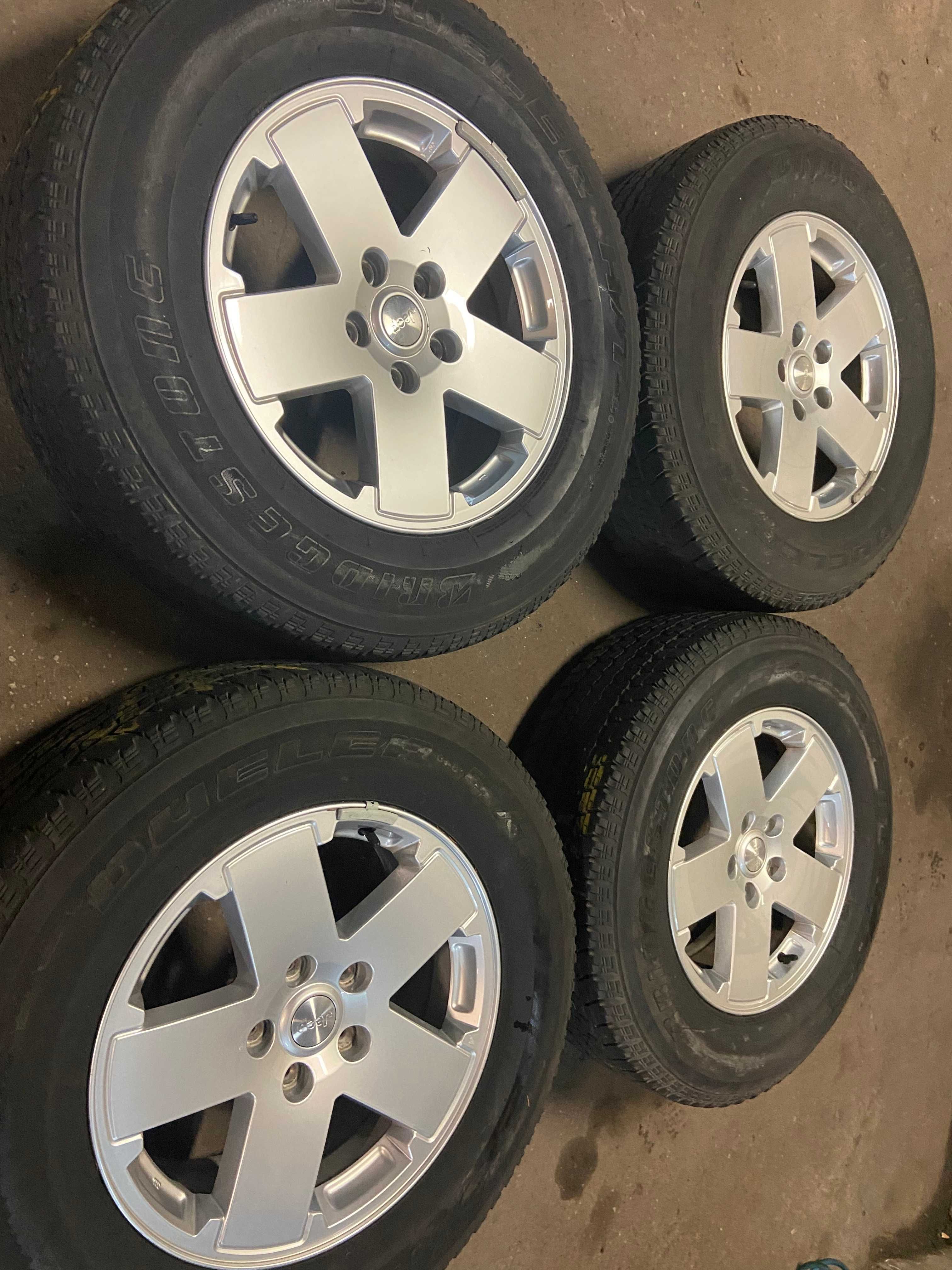 Koła alufelgi 18 oryginalne Jeep 5x127