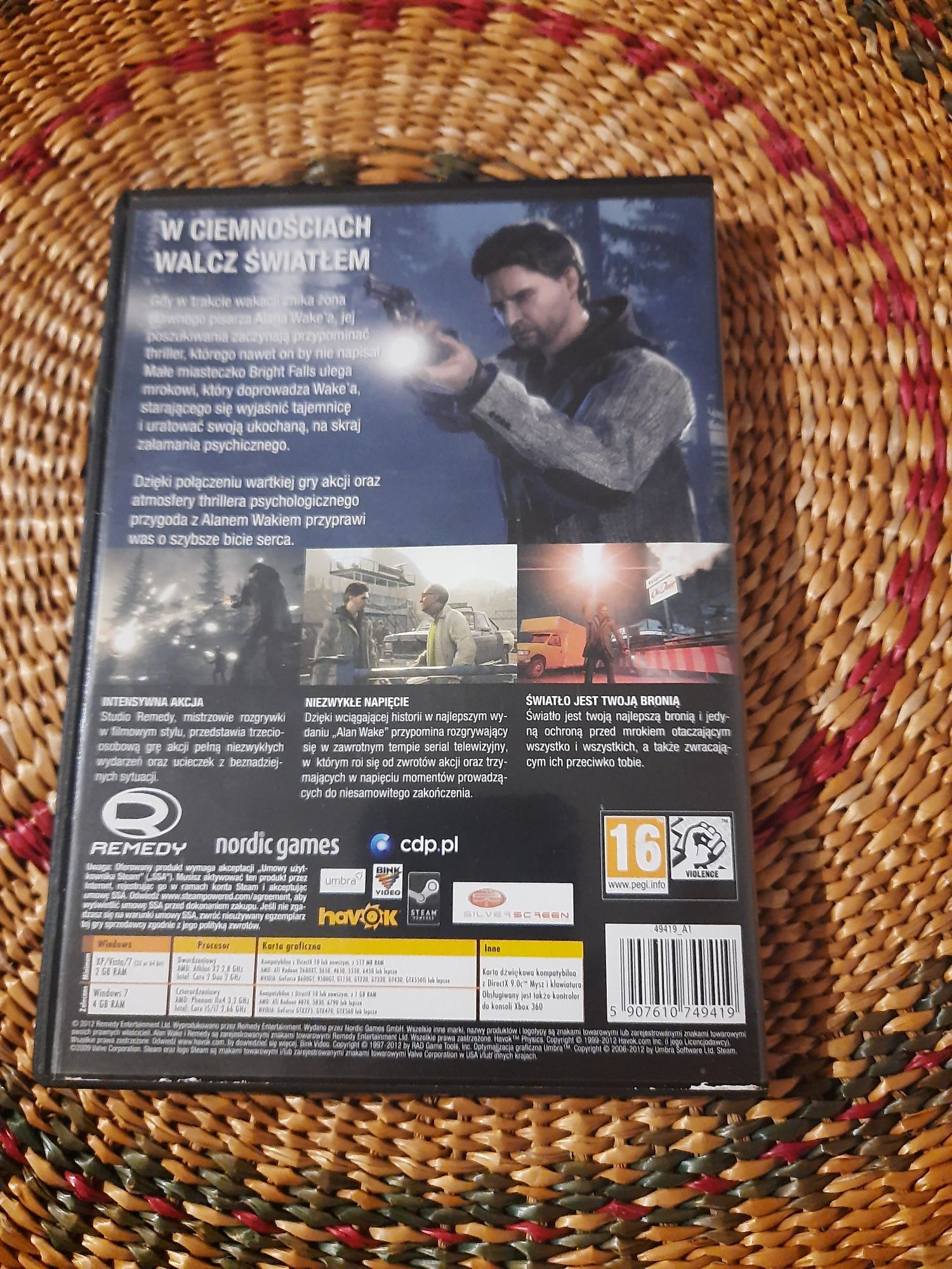 Gra komputerowa Alan Wake