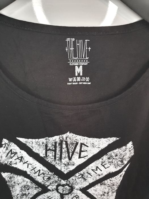 The Hive Top koszulka T-Shirt tatoo rock style  damska - Czarna  M