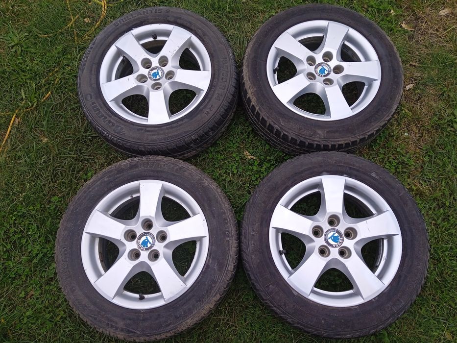 felgi aluminiowe 5x100 skoda fabia octavia i roomster vw fox