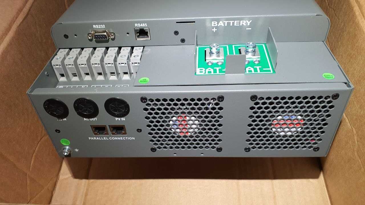Гібридний інвертор PowerMr 6,2 кBт з Паралельним Підключенням до 12 шт