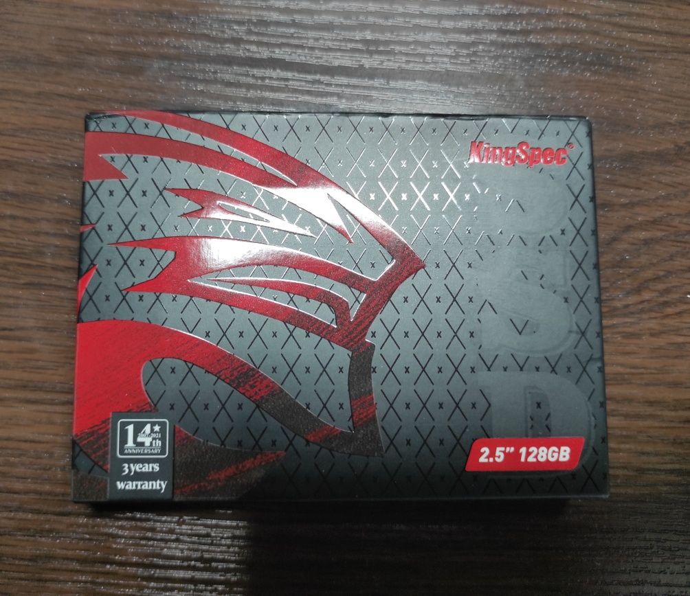 Ssd диск KingSpek, 128/256Gb, новий