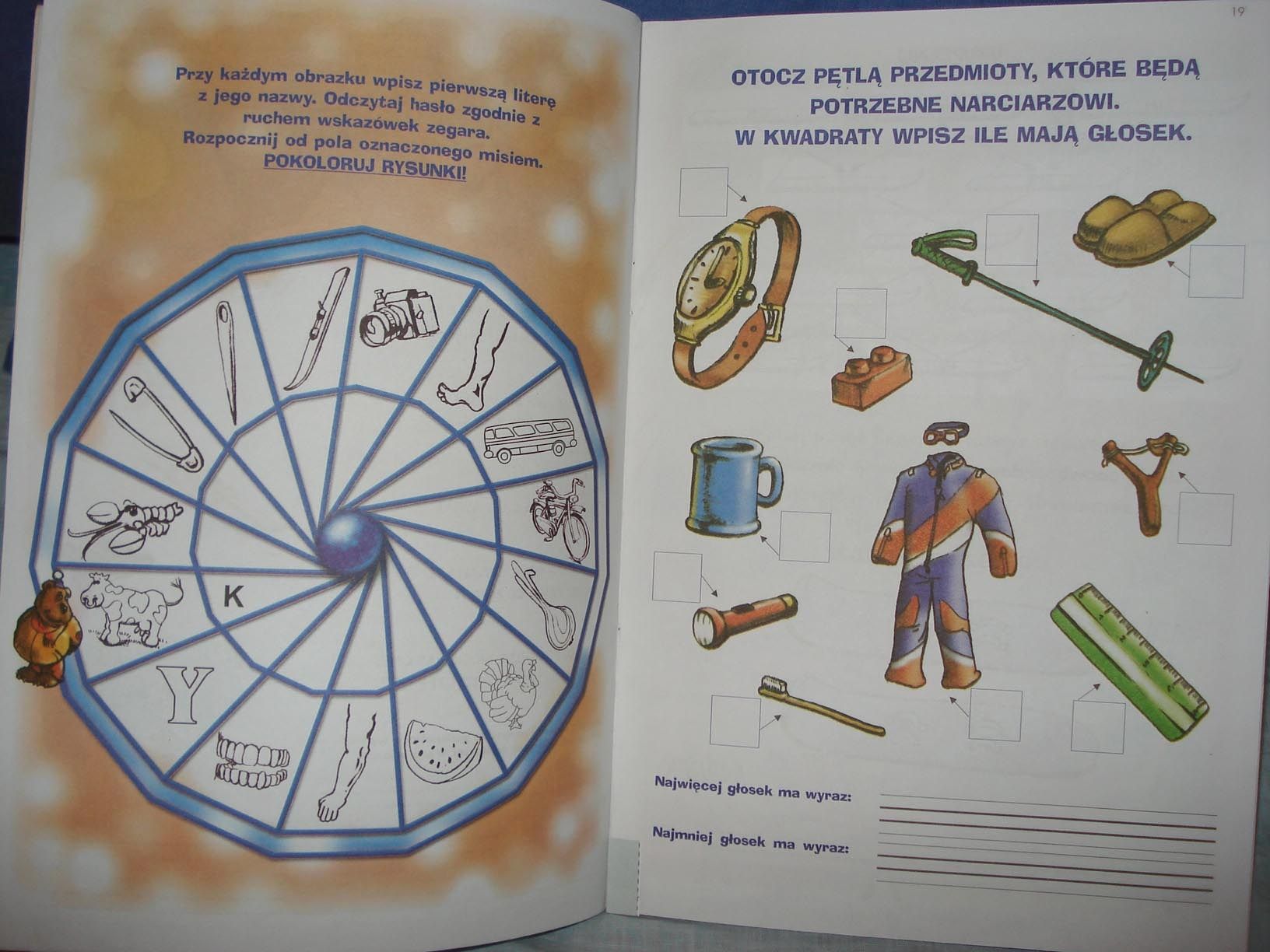 Książeczka - Rebusy, kolorowanki, zagadki, gry