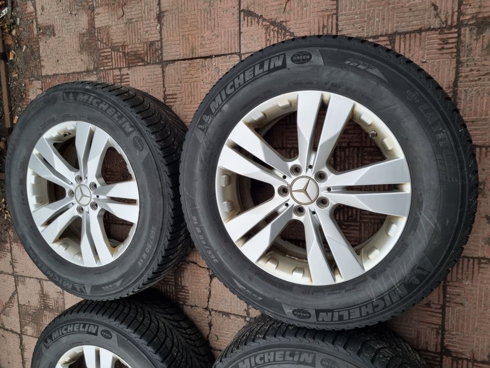 диски 18 5/112 Mercedes шины Michelin 265/60/18