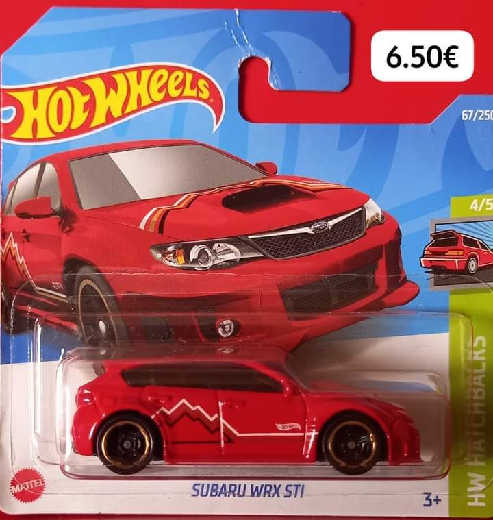 Subaru WRX sti hot wheels