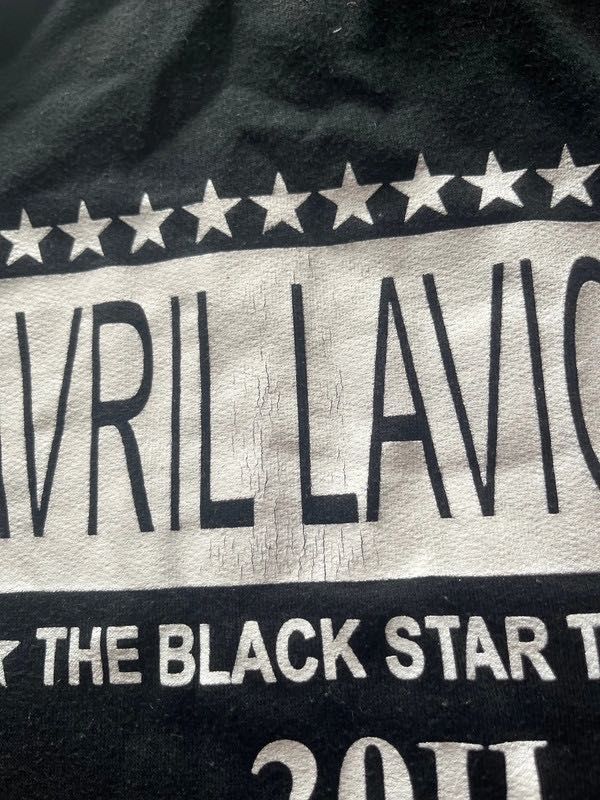 Avril Lavigne 2011 The Black Star Tour bluza