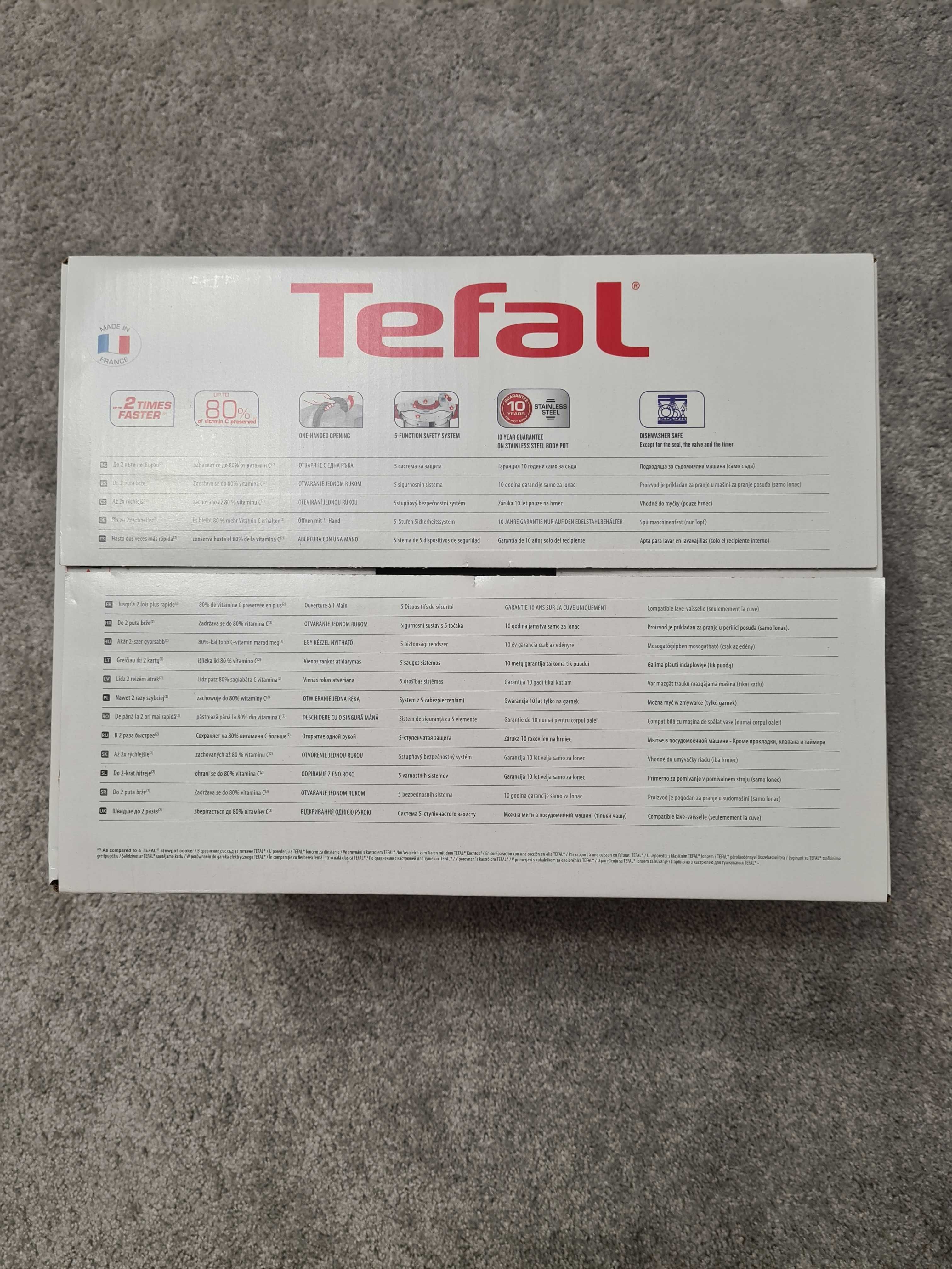 Panela de pressão Tefal nova