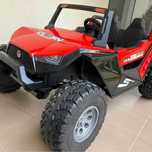 Auto na akumulator Buggy 4x4 Czerwony  do 80 kg regulacja siedzenia