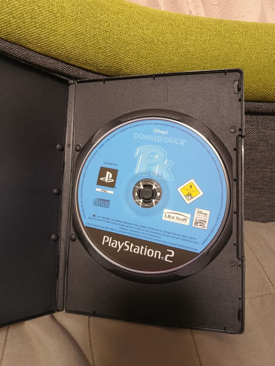 Продам диск PS2 Donald Duck