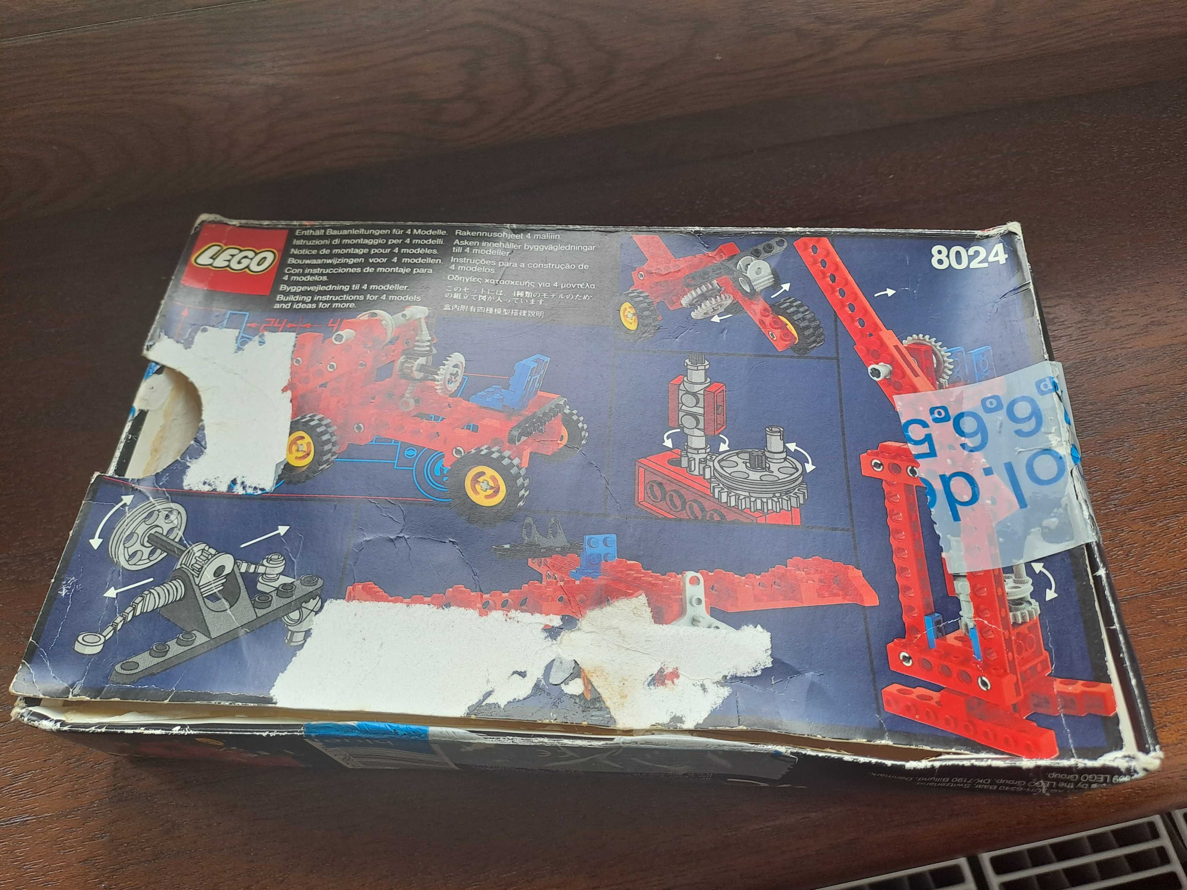 Lego Technic 8024 Universal Set - rok 1989