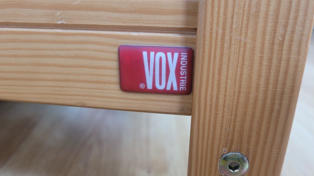 Łóżeczko drewniane Vox 140x70 z materacem