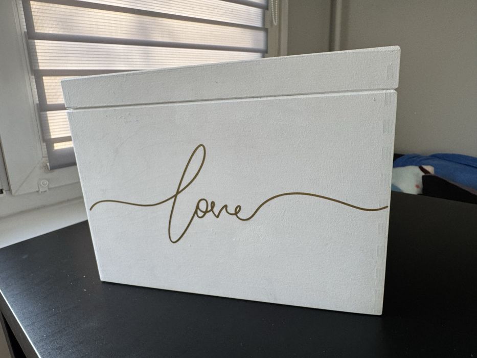 Pudełko na koperty wesele