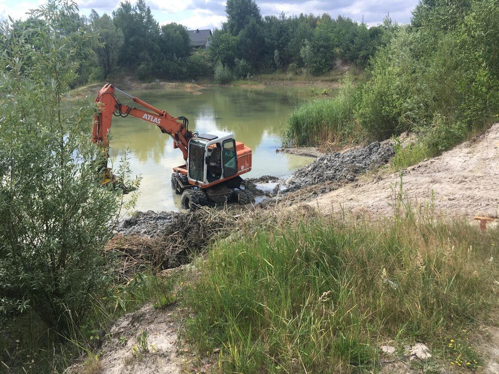 Usługa Kopania korytowania transport piasek ziemia