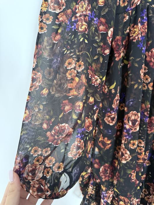 Шифонова сукня , у квітковий принт!