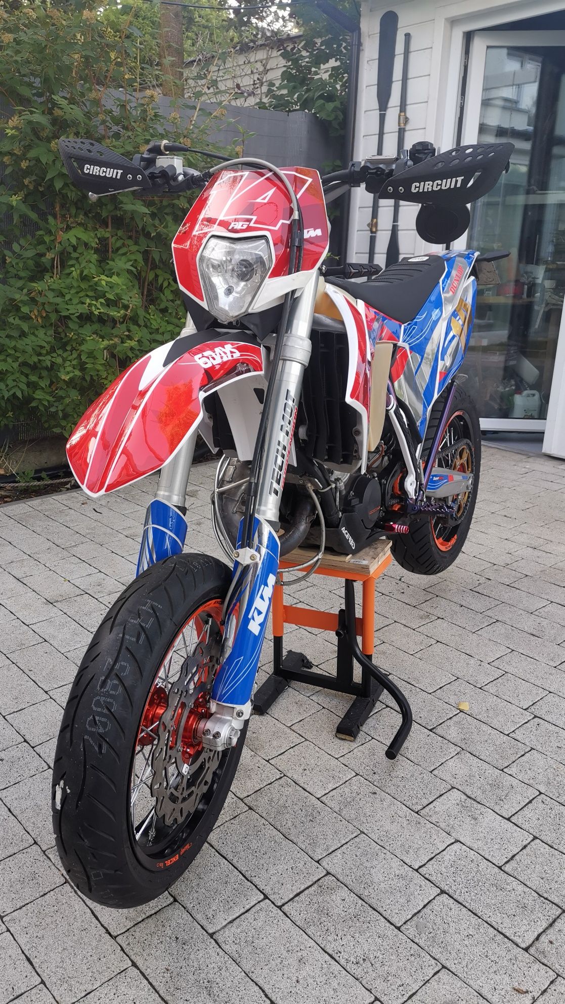 Ktm exc 125, enduro, motocykl, kat A1, B, igła, zamiana skuter