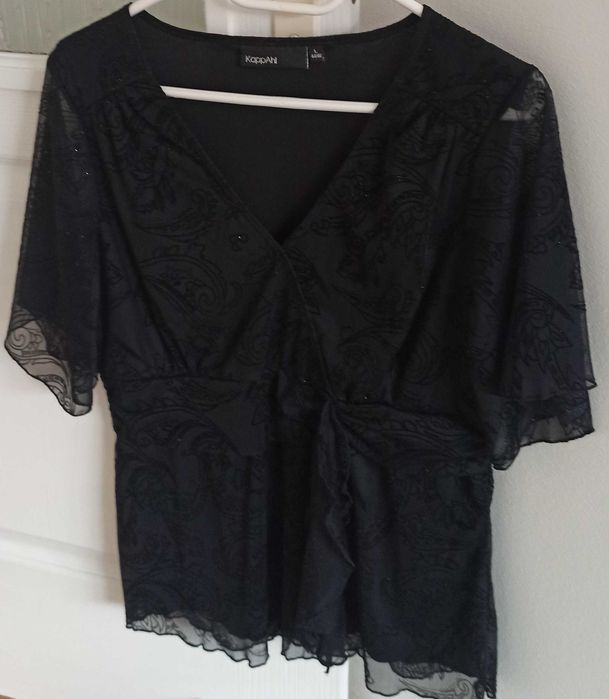 Koronkowa,wizytowa bluzka  Kappahl r.42