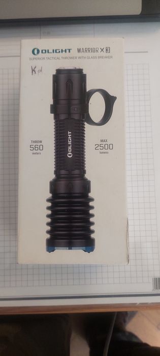 Taktyczna latarka OLIGHT Warrior X3 2500 lumenów