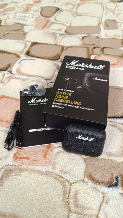 Marshall Motif ANC Бездротові навушники вакумні наушники маршал мотіф