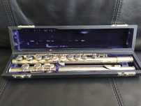 Flauta transversal vintage Roland Meinl. Alemanha