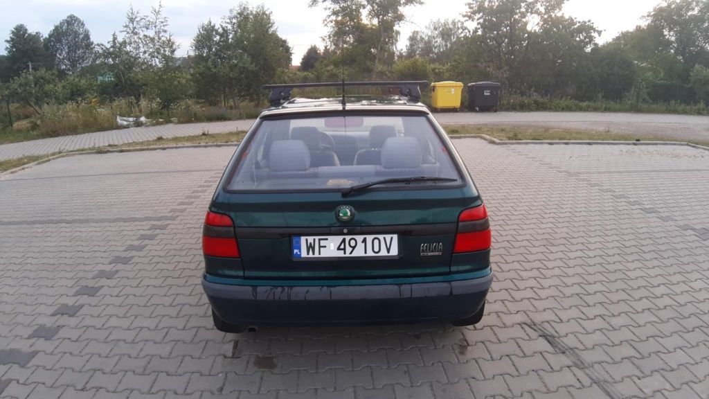 Skoda Felicia 98 rok 1.3 Benz 1 wł Salon Polska bezwypadek unikat !!