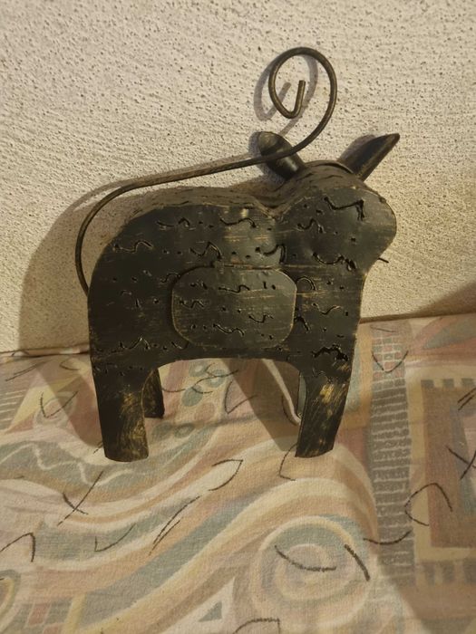 Gato Preto em Chapa para por Vela