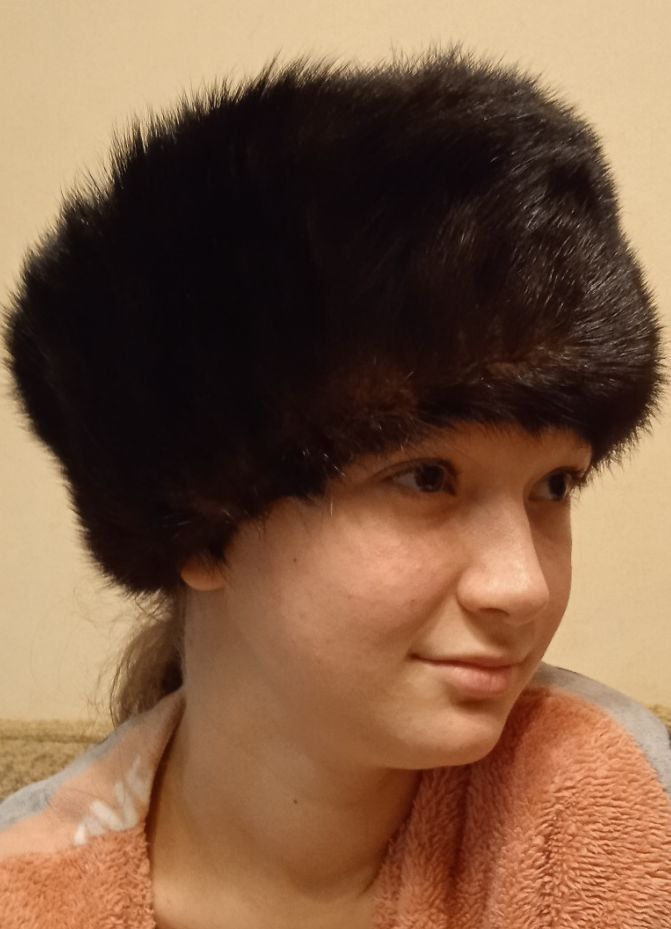 Шапка из норки