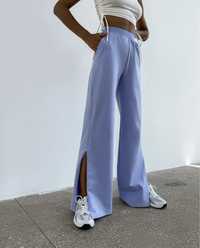 Спортивні штани XS/S жіночі RIKKYHYPE/Спортивные женские штаны голубые