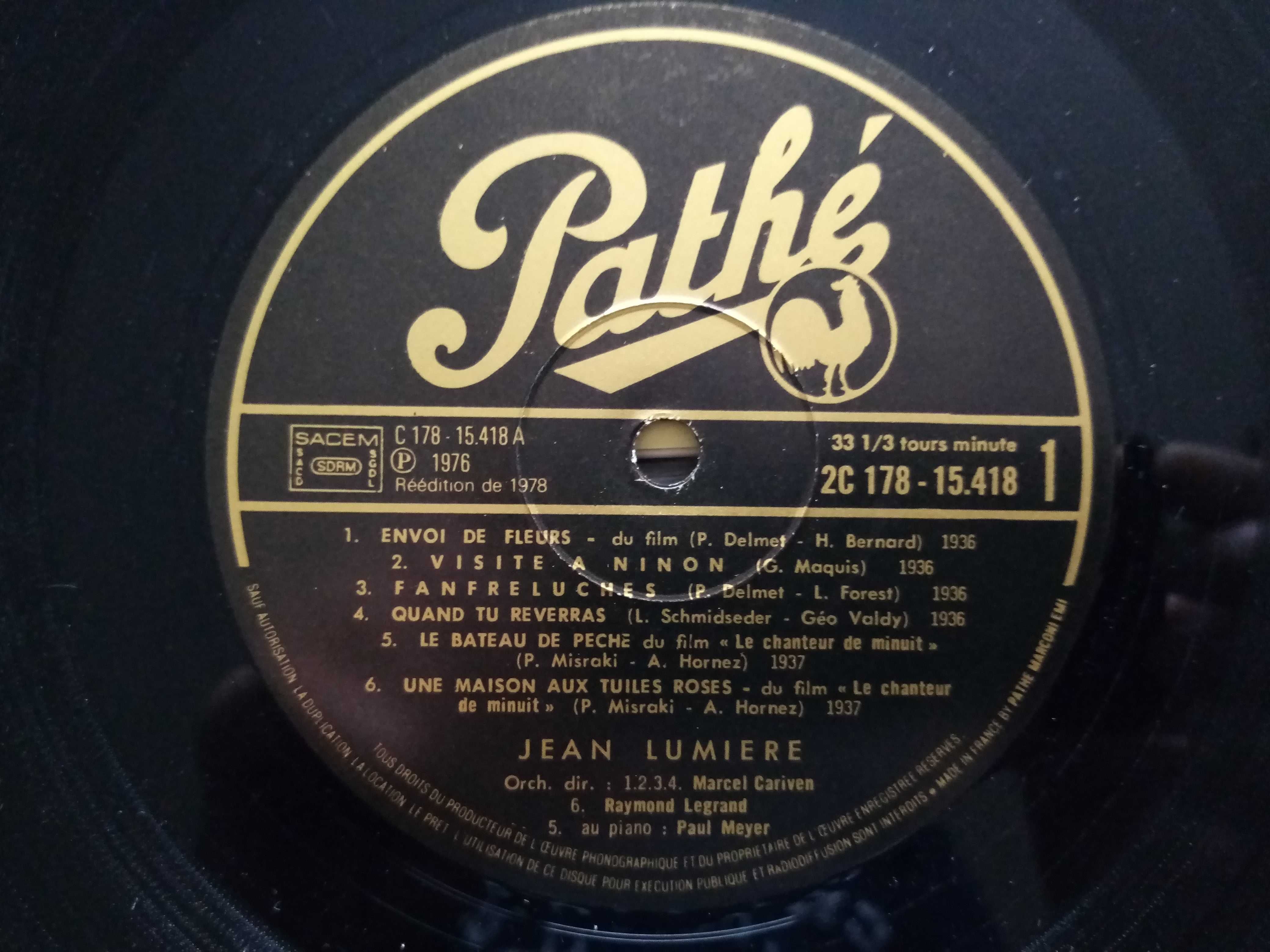 Jean Lumière Jean Lumière 2xLP WINYL